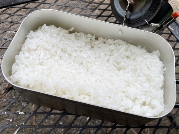 メスティンで炊くライス