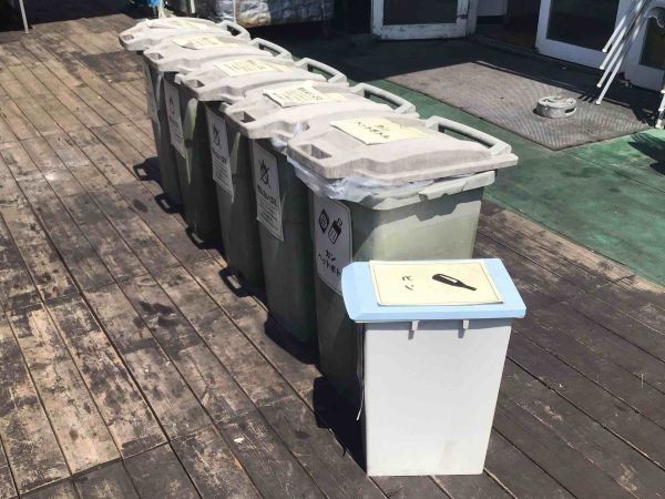 ゴミの分別にご協力ください