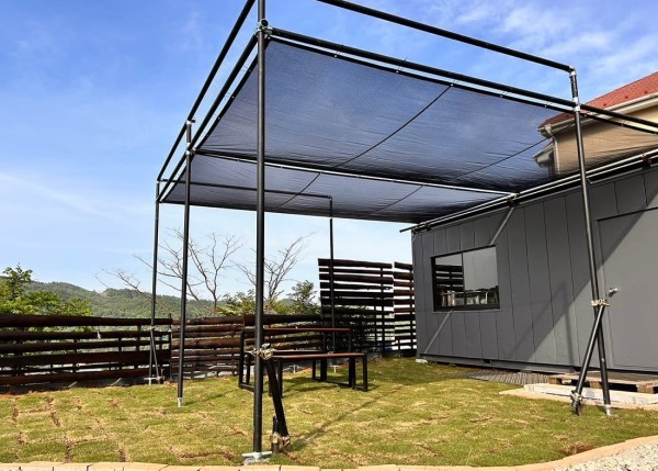 【E1サイト】食材持込み場所貸しプラン・炭＆機材＆食器付き