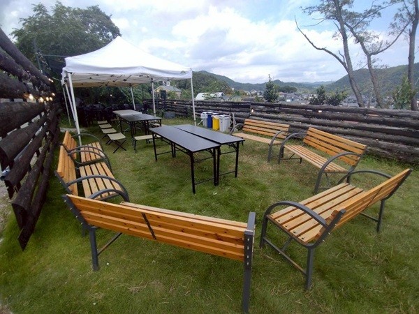 【D1 / D2サイト】食材持込み場所貸しプラン・炭＆機材＆食器付き