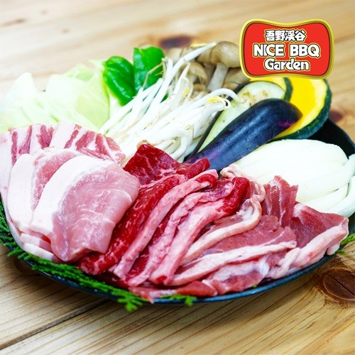 【要予約】牛・豚・ラムのミックスコース 1人前