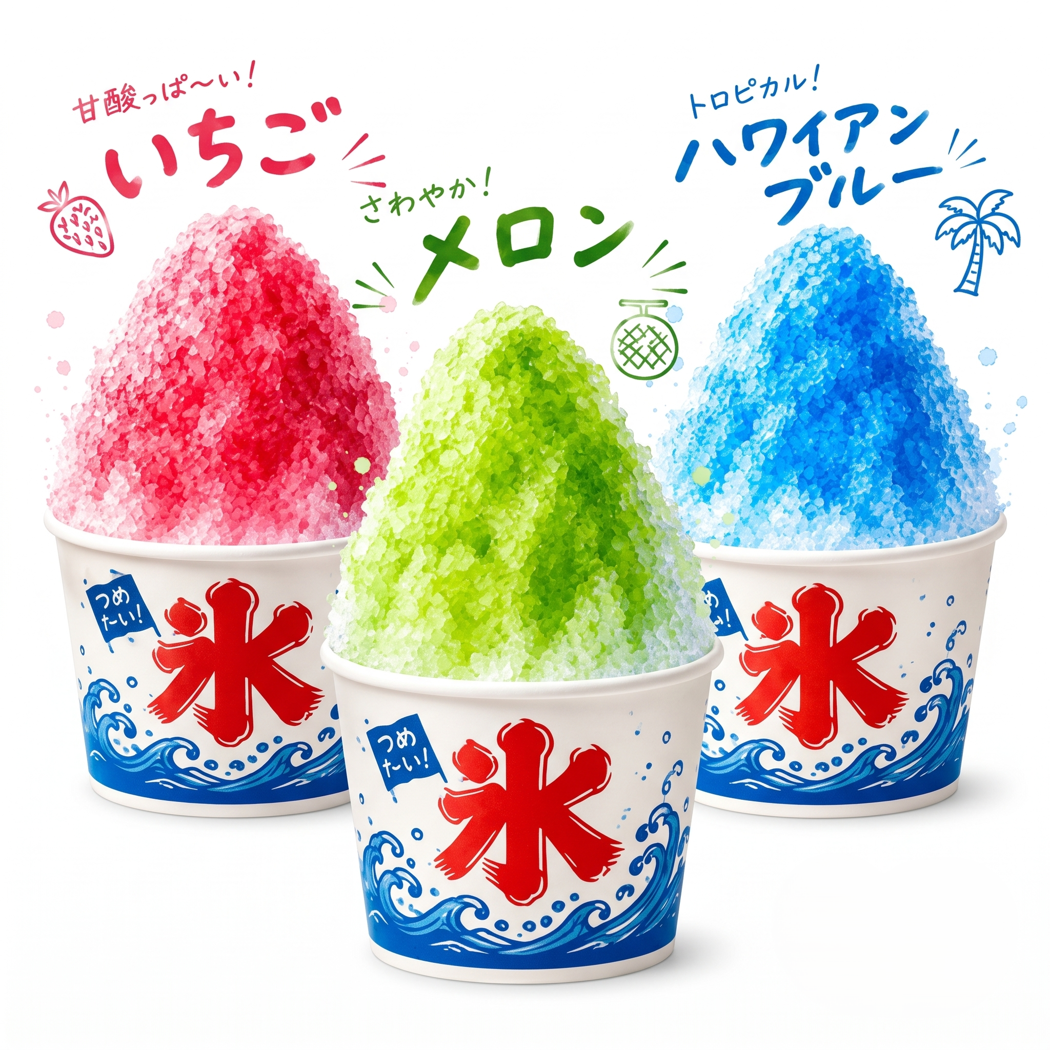 かき氷 各種